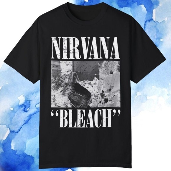 Nirvana Bleach Album Tshirt - Picture 1 of 3